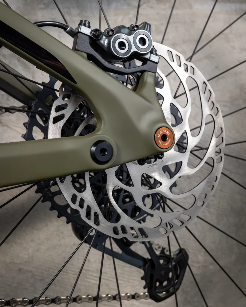 Burgtec Transition 175mm Rear Axle Deep Blue-1